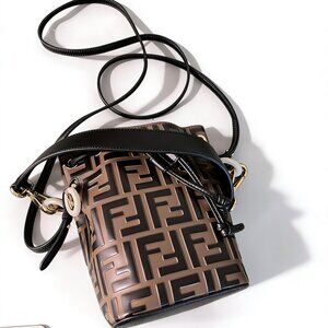 Fendi Zucca Mini Bucket Bag